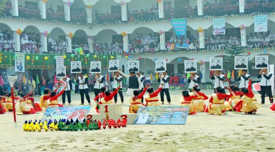 আরসিসিআই পাবলিক স্কুল এ্যান্ড কলেজের আন্ত:হাউজ বার্ষিক ক্রীড়া প্রতিযোগিতা-২০১৯ অনুষ্ঠিত